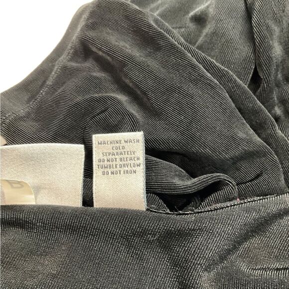 Chico’s Travelers Collection Long Sleeve Black Brown Layered Top Size 3= XL - Picture 9 of 15